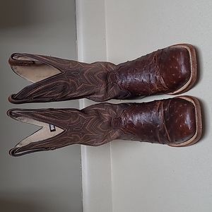 Mens Durango Full Quill Ostrich Boot